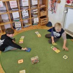 Wir arbeiten am Lernteppich